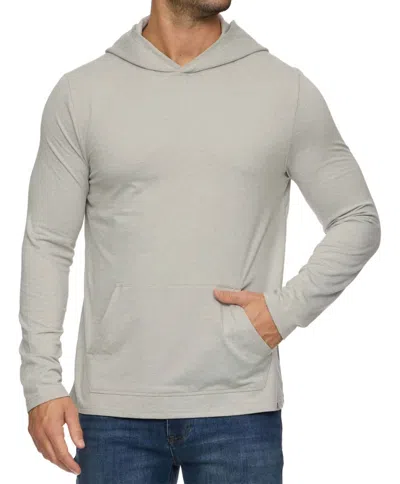 Flags & Anthem Clutch Comfort Hoodie In Light Grey In Gray