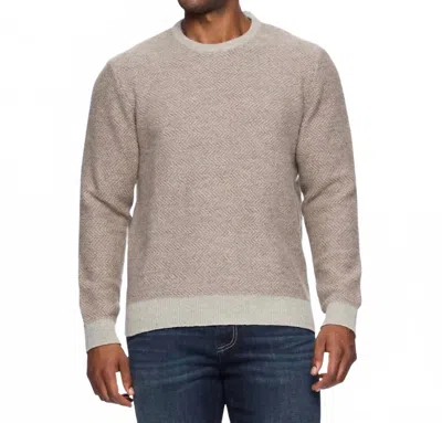 Flags & Anthem Cortez Crewneck Sweater In Brown In Neutral