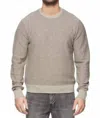 Flags & Anthem Cortez Merino Wool Sweater In Brown Grey In Brown