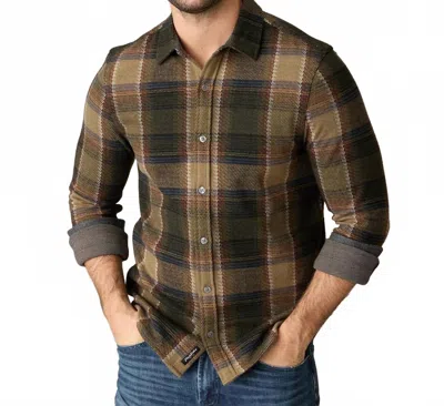Flags & Anthem Crowley Hero Knit Flannel In Green