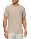 Flags & Anthem El Diablo Tequila Short Sleeve Tee In Taupe Heather In Multi