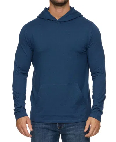 Flags & Anthem Elias Ultra Soft Comfort Hoodie In Navy