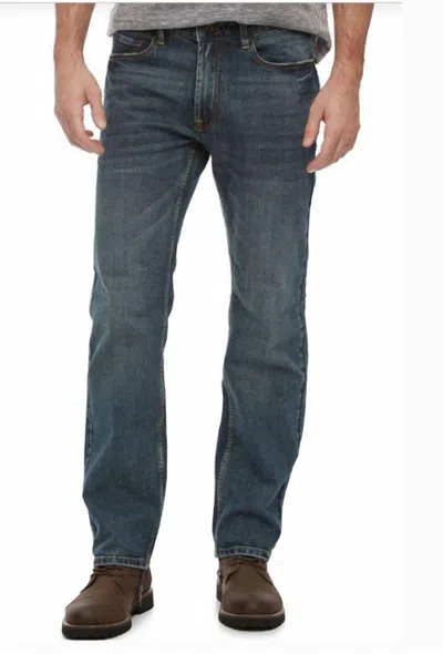 Flags & Anthem Erie Nashville Straight Jean In Dark Wash In Blue