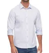 Flags & Anthem Gridley Long Sleeve Performance Icon Shirt In White