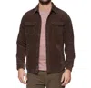 Flags & Anthem Hamilton Vintage Washed Corduroy Jacket In Brown In Brown