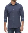 Flags & Anthem Hammond Long Sleeve Performance Icon Shirt In Navy
