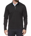 Flags & Anthem Journey Performance 1/4 Zip Jacket In Black