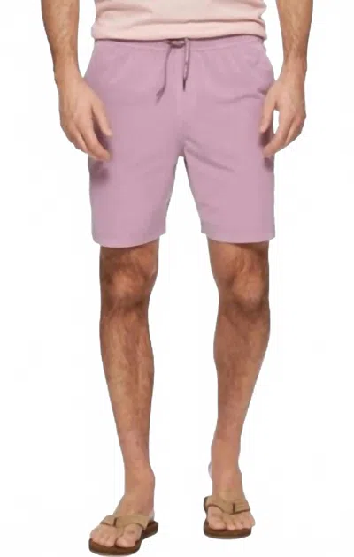 Flags & Anthem Lockhart Performance Shorts In Mauve In Pink