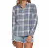 Flags & Anthem Long Sleeve Plaid Shirt In Multi