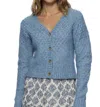 Flags & Anthem Lottie Button Up In Dusty Blue In Blue
