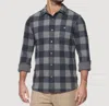 Flags & Anthem Madeflex Hero Knit Shirt In Charcoal In Multi