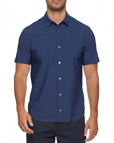 Flags & Anthem Madeflex Journey Performance Shirt In Blue Dot