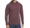 Flags & Anthem Madeflex Victory Performance Hoodie In Maroon Heather In Brown