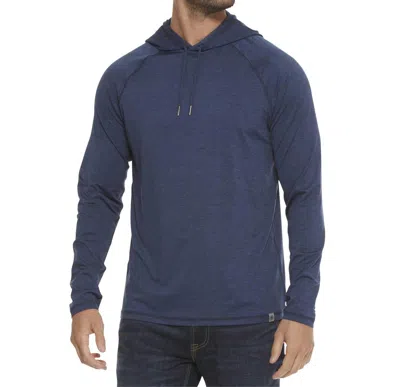 Flags & Anthem Madeflex Victory Performance Hoodie In Navy In Blue