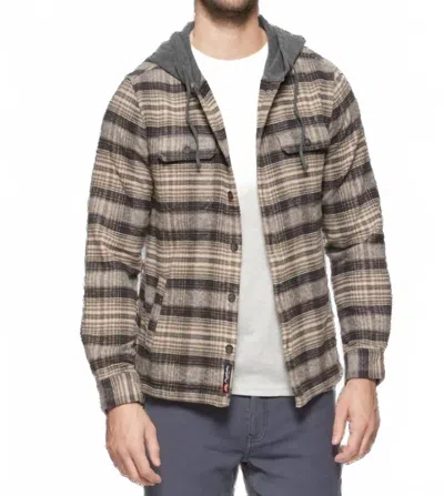 Flags & Anthem Manning Hooded Shirt In Multi