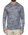 Flags & Anthem Men's Madeflex Performance Hoodie In Destin Camo In Gray