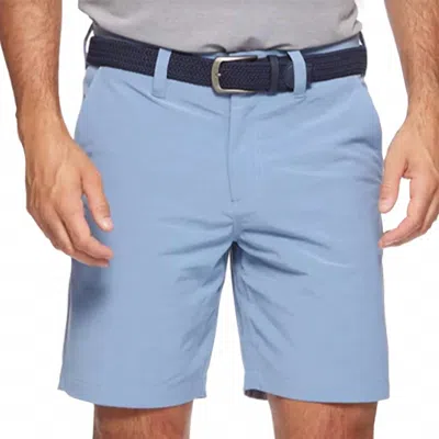 Flags & Anthem Millen Performance Hybrid Short In Light Blue