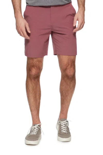 FLAGS & ANTHEM MILLEN PERFORMANCE HYBRID SHORT IN MAUVE