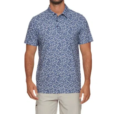 Cobbtown Floral Performance Polo main image 0