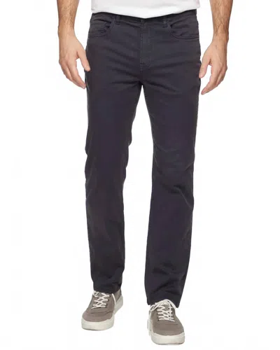 Flags & Anthem Parker Garment Dye 5 Pocket Pant In Black In Transparent