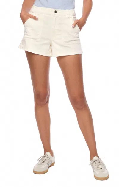 Flags & Anthem Pixley Short In Cream In White