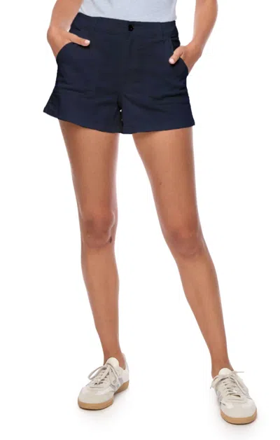 Flags & Anthem Pixley Short In Navy In Black