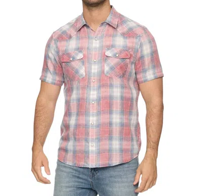 Flags & Anthem Redan Vintage Soft Western Shirt In Multi