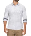 Flags & Anthem Rogers Button Shirt In White In White