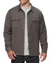 Flags & Anthem Dunn Flannel Lined Stretch Jacket In Charcoal In Gray