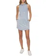 Flags & Anthem Shirley Hoodie Dress In Powder Blue In Gray