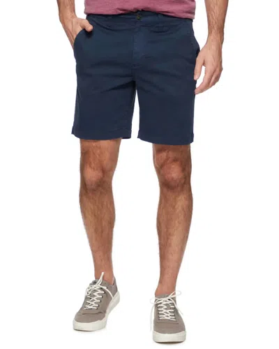 Flags & Anthem Stilwell Garment Dye Shorts In Navy In Blue
