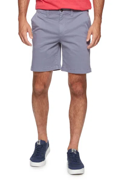 Flags & Anthem Tom Catskill Garment-dyed Shorts In Grey In Blue