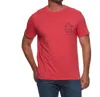 Flags & Anthem Traditional Tequila Tee In Red In Red