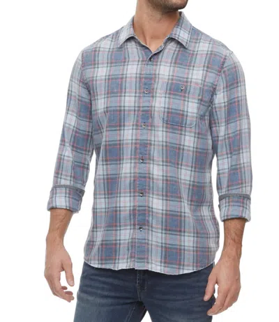 Flags & Anthem Westley Vintage Plaid Button Down Shirt In Multi
