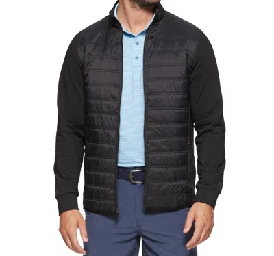 Flags & Anthem Worthington Performance Puffer Jacket In Black