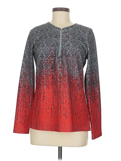 Pre-owned Flamingals By Flamingo Shop Pullover Sweater In Red