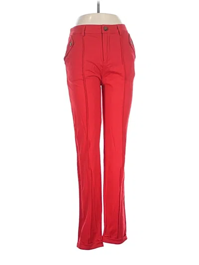 Pre-owned Flamingo Casual Pants In Red