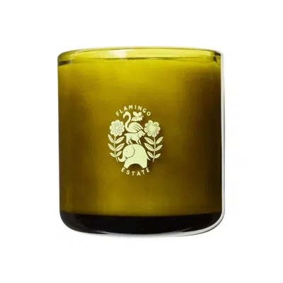 Flamingo Estate Climbing Tuscan Rosemary Candle In White