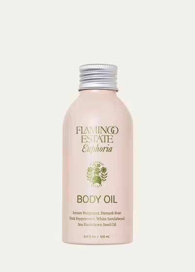 Flamingo Estate Euphoria Body Oil, 3.4 Oz. In Pink