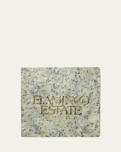 Flamingo Estate Exfoliating Peppermint Soap Brick, 12 Oz. In Blue