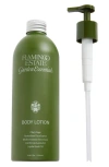 Flamingo Estate Clary Sage & Ionian Bergamot Body Lotion With Pump 16.9 Oz. In Green