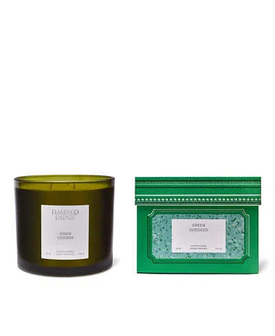Flamingo Estate Green Goddess Candle 8 Oz. In Multi