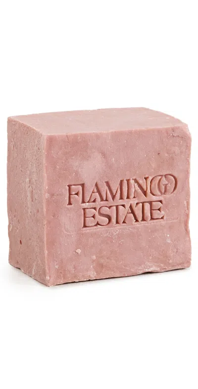 Flamingo Estate Jasmine & Damask Rose Soap Brick Green