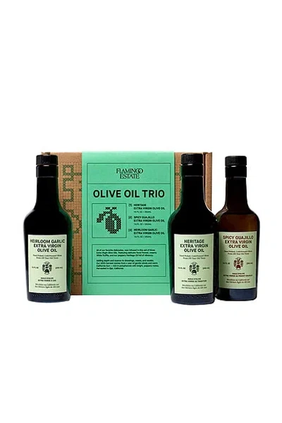 Flamingo Estate Olive Oil Introduction Gift Box In Green