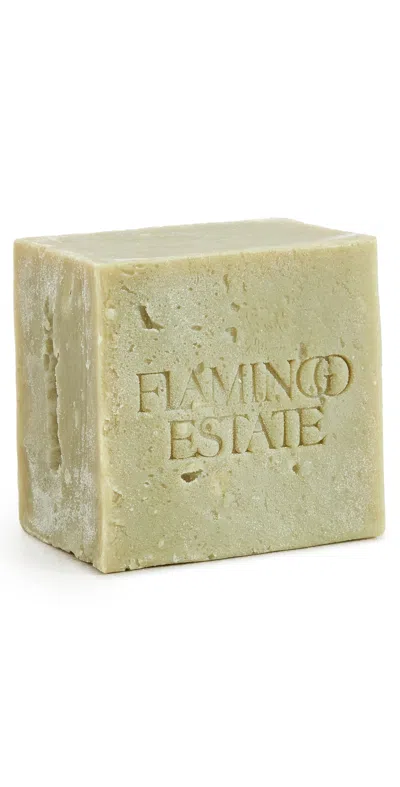 Flamingo Estate Roman Parsley And Fresh Rosemary Soap Green
