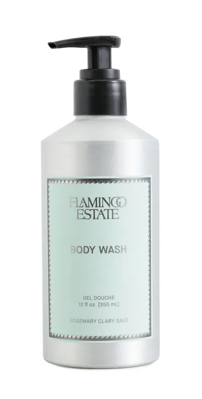 Flamingo Estate Rosemary & Clary Sage Body Wash Green