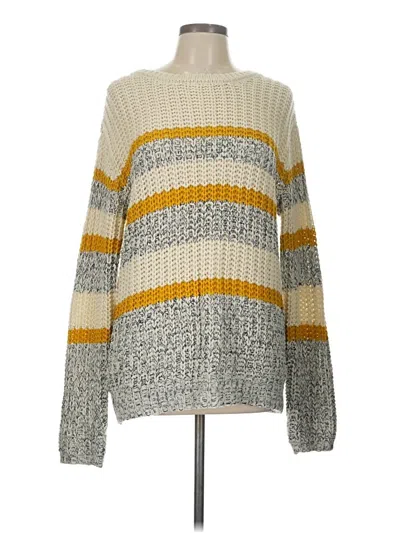 Pre-owned Flamingo Pullover Sweater In Yellow