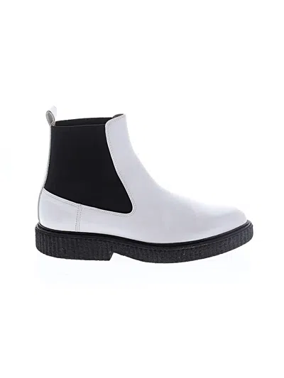 Pre-owned Flamingos Ankle Boots In White