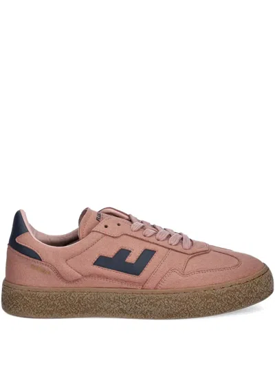 Flamingos Suede Logo Sneakers In Pink