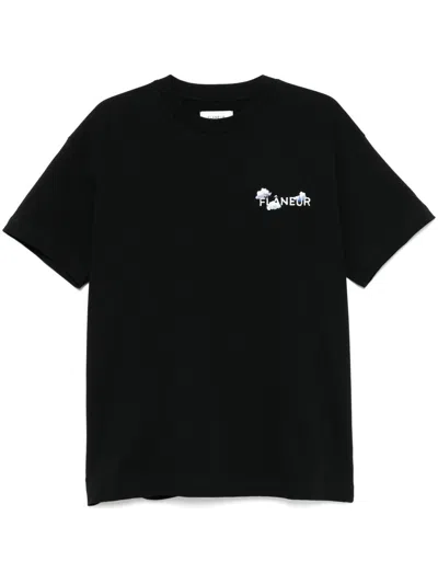 Flâneur Aéronautique T-shirt In Black